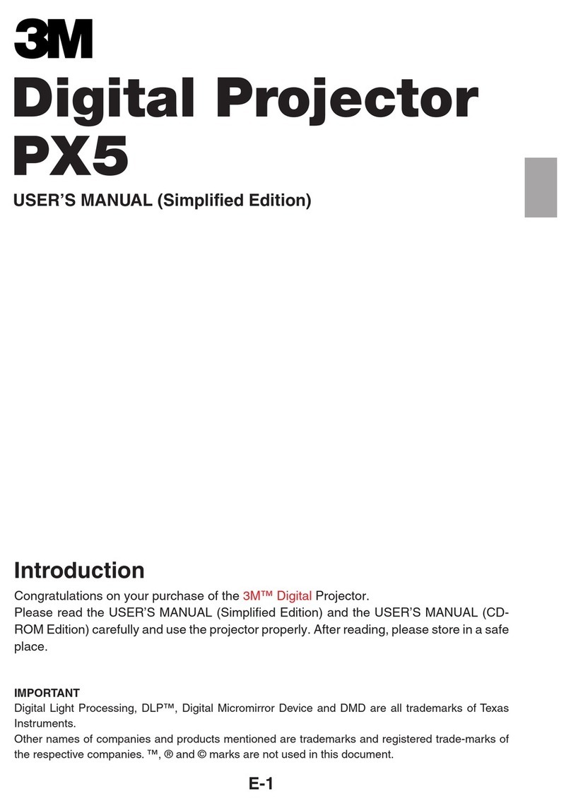 3M PX5 Series User manual