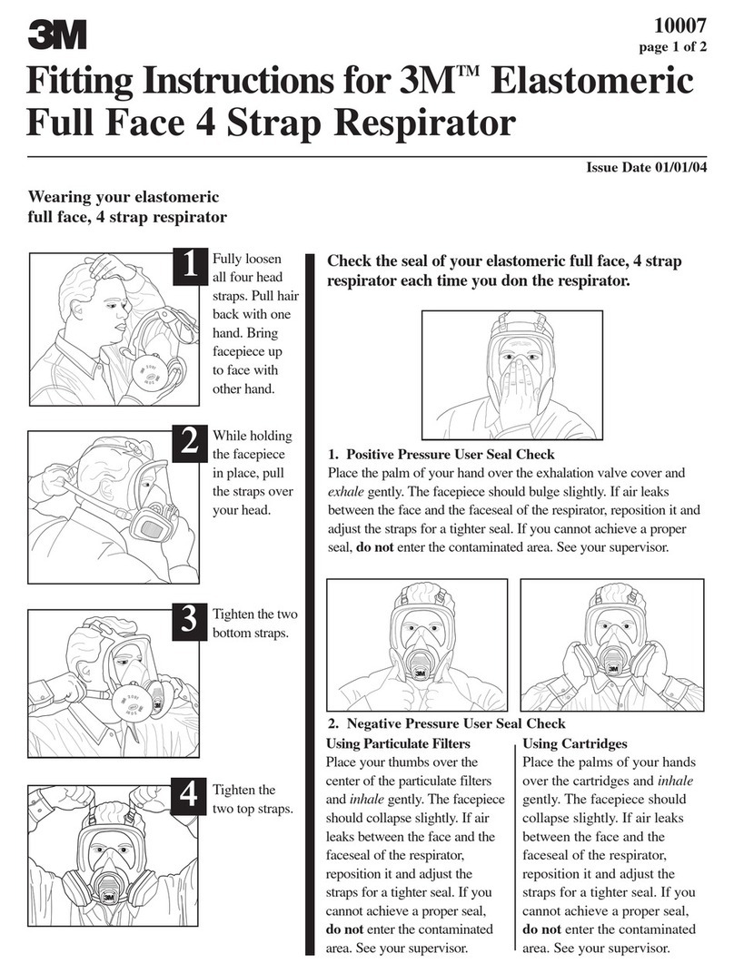 3M Strap Respirator instructions