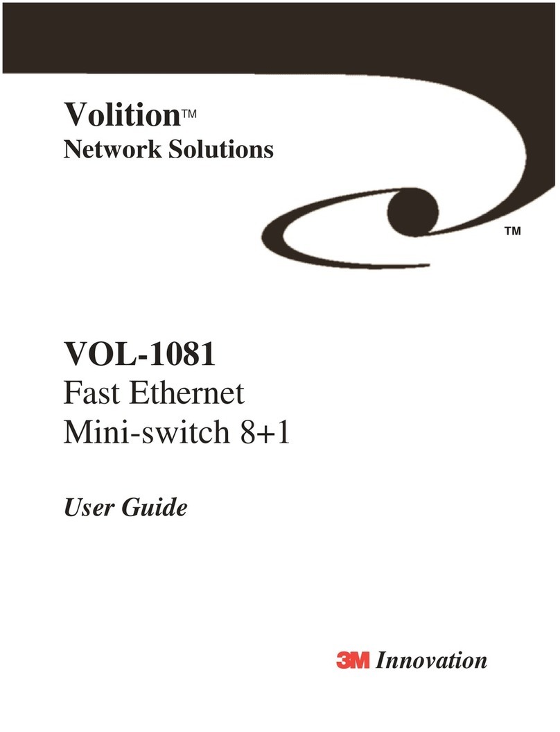 3M Volition VOL-1081 user guide