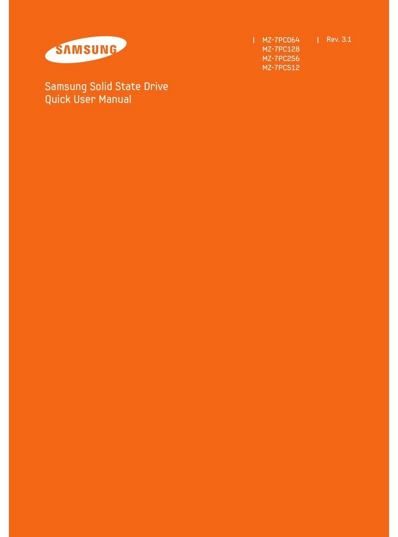 Samsung MZ-7PC064 Owner's manual