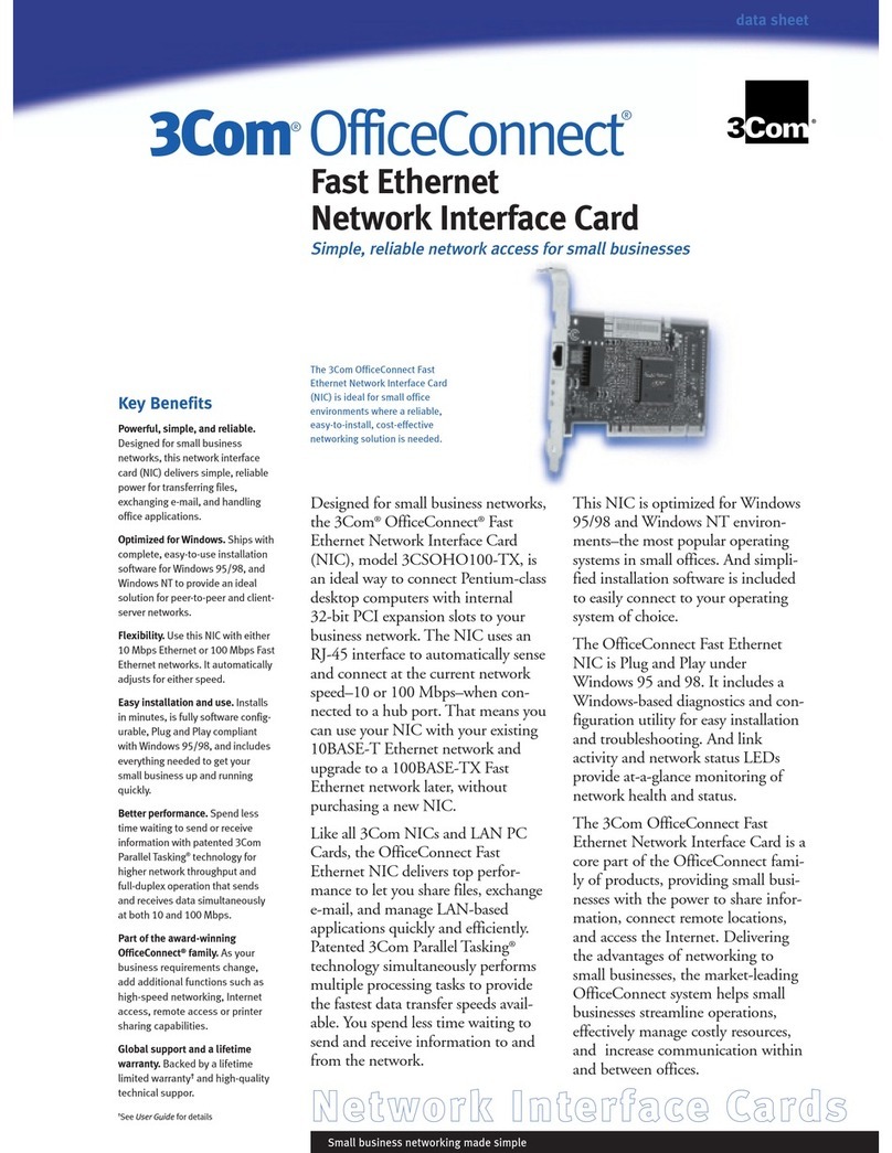 3Com OfficeConnect 3CSOHO100-TX Brochure & specs 3Com OfficeConnect 3CSOHO100-TX Brochure & specs