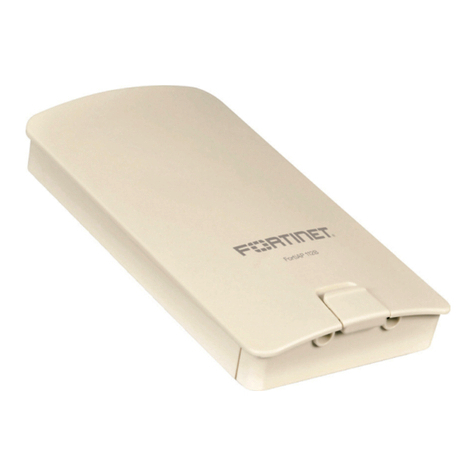 Fortinet FortiAP 112B User manual