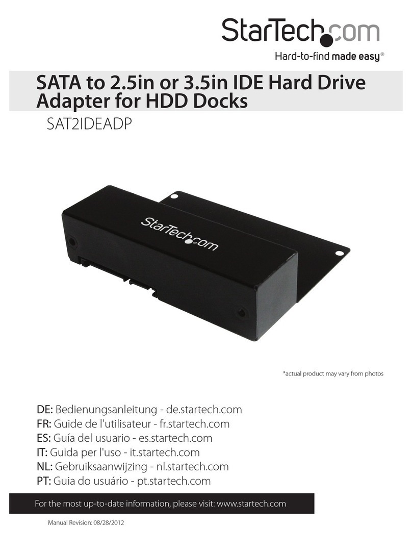 StarTech.com SAT2IDEADP User manual