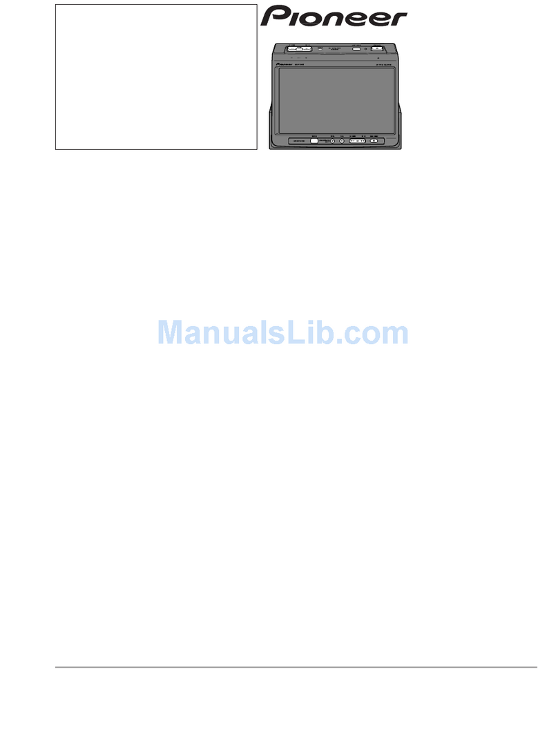 Pioneer AVX-P7700WES Service manual