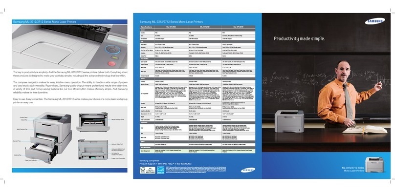 Samsung ML-3312 Series User manual Samsung ML-3312 Series User manual