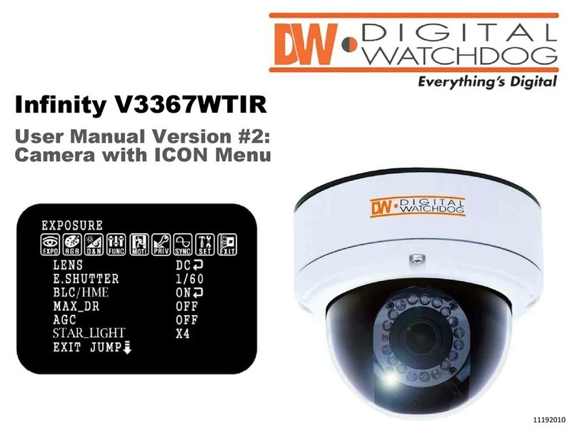 Digital Watchdog Infinity V3367WTIR User manual