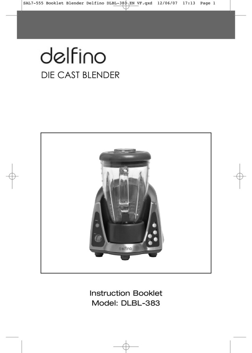 Delfino DLBL-383 Instruction booklet
