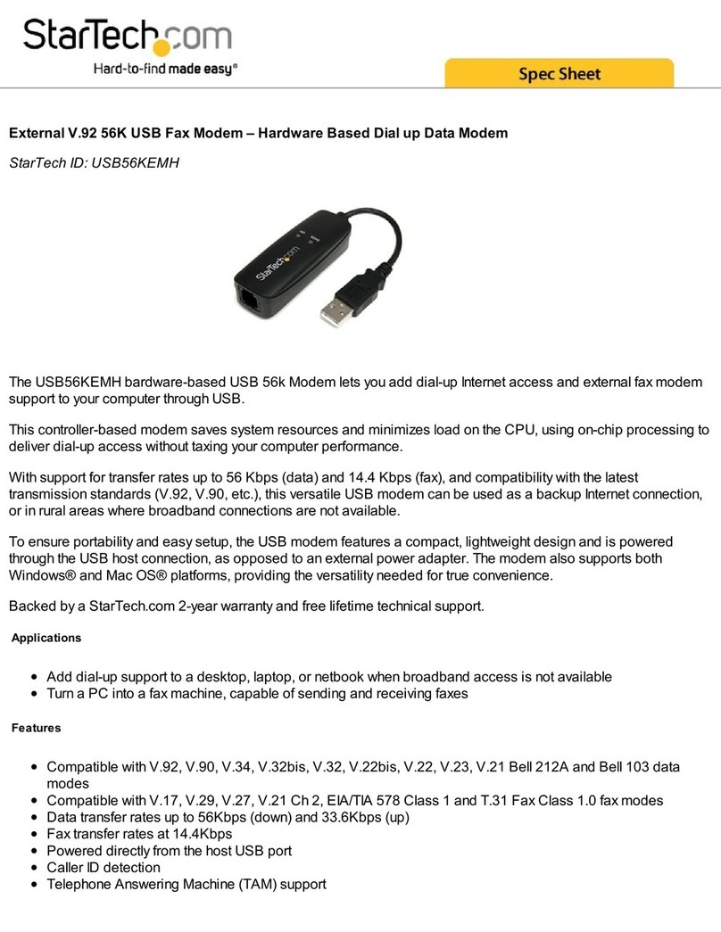 StarTech.com USB56KEMH System manual