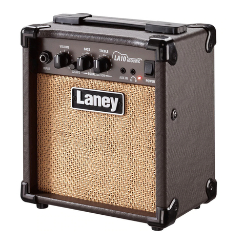Laney LA 10 User manual