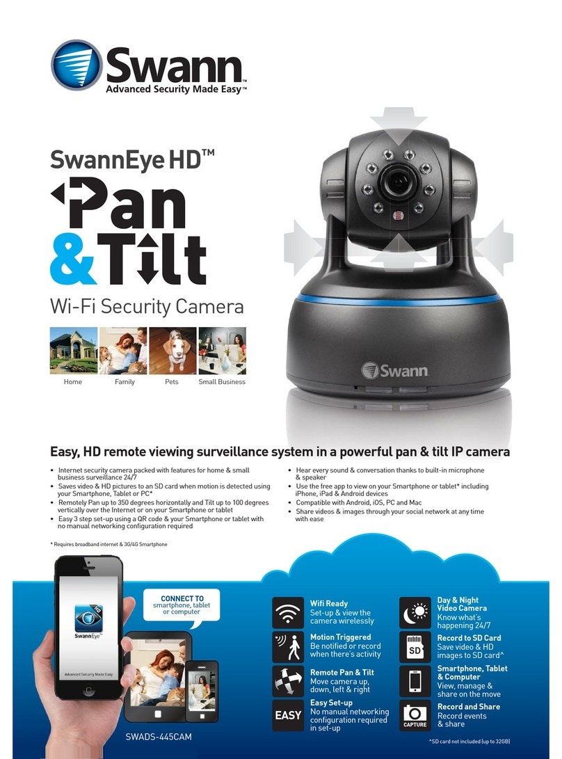 Swann Pan&Tilt User manual