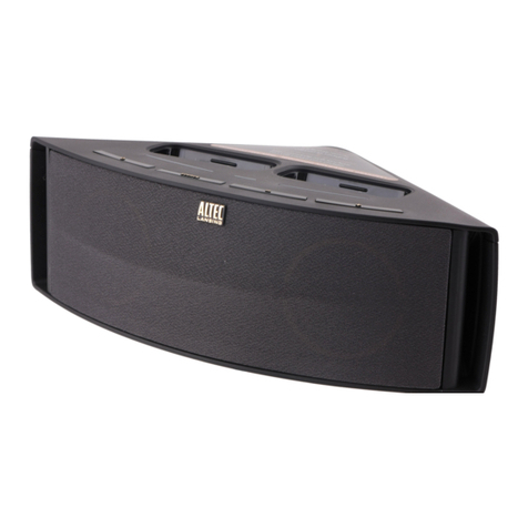 Altec Lansing M202 User manual