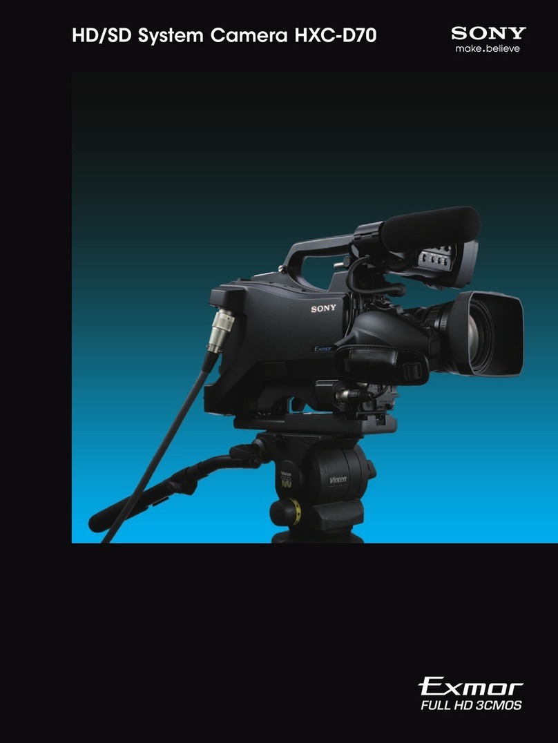 Sony Exmor HXCU-D70 User manual