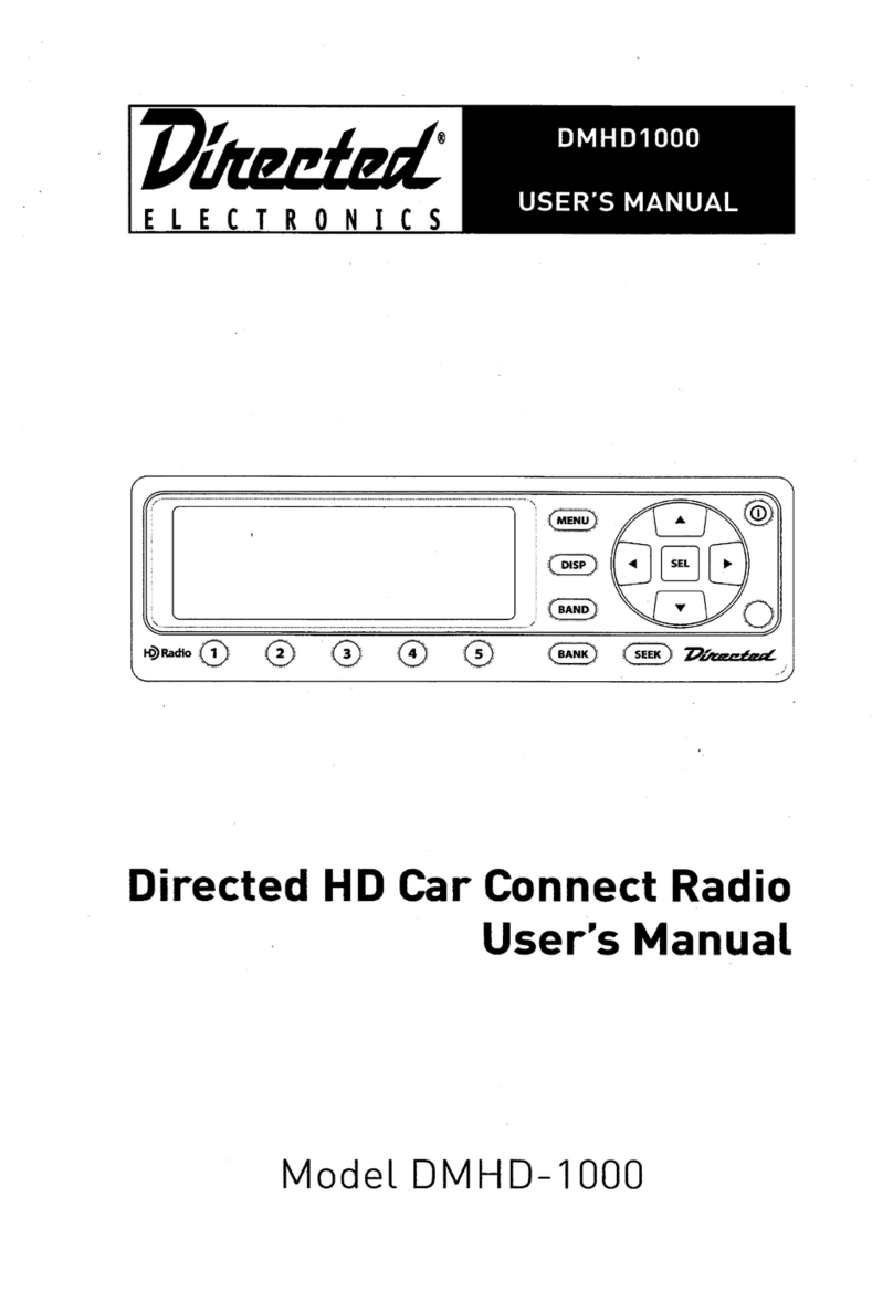 Directed Electronics DMHD-1000 user manual