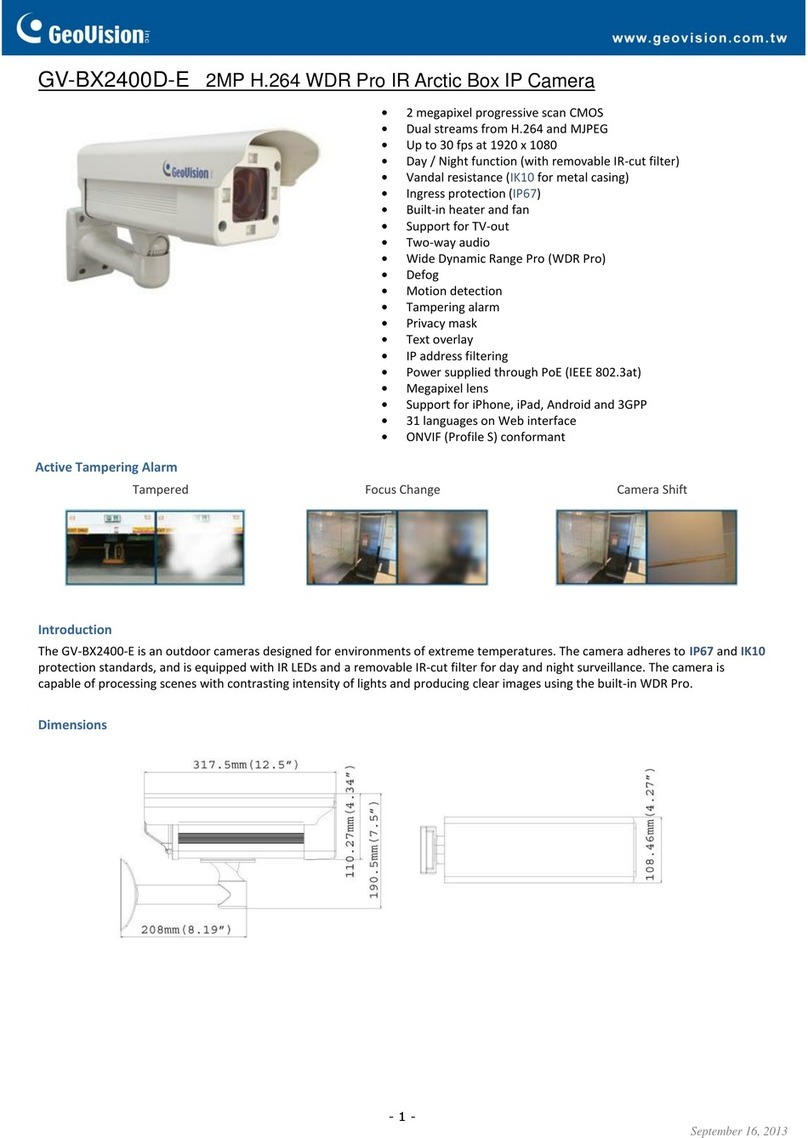 GeoVision GV-BX2400D-E User manual