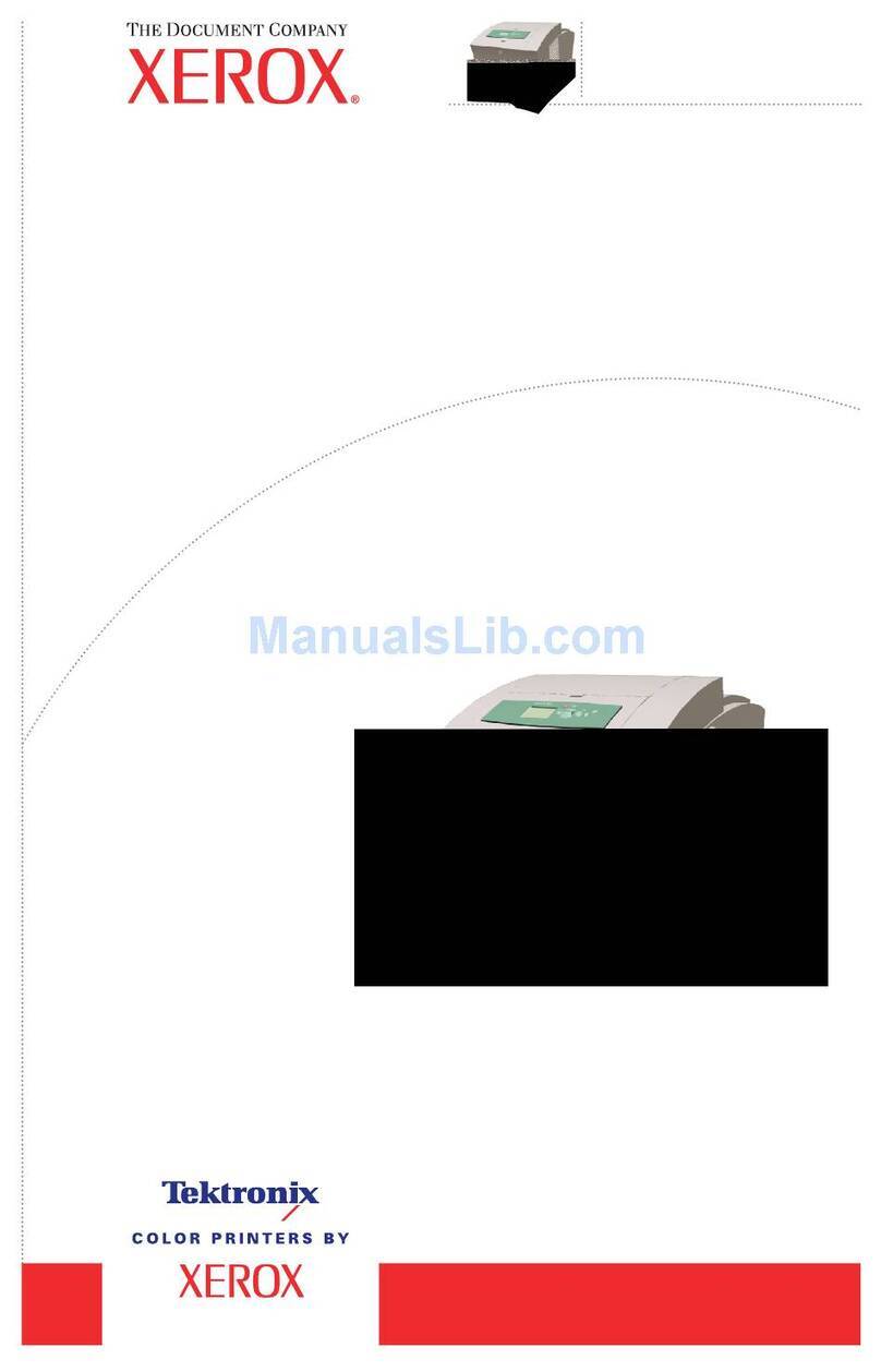 Xerox Phaser 840 User manual