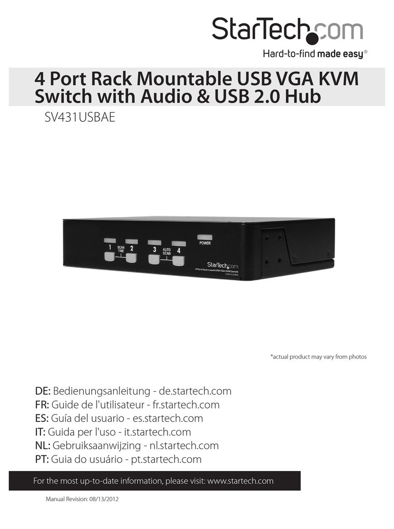 StarTech.com SV431USBAE user manual