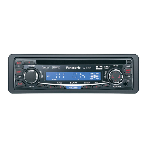 Panasonic CQ-D1703W operating instructions