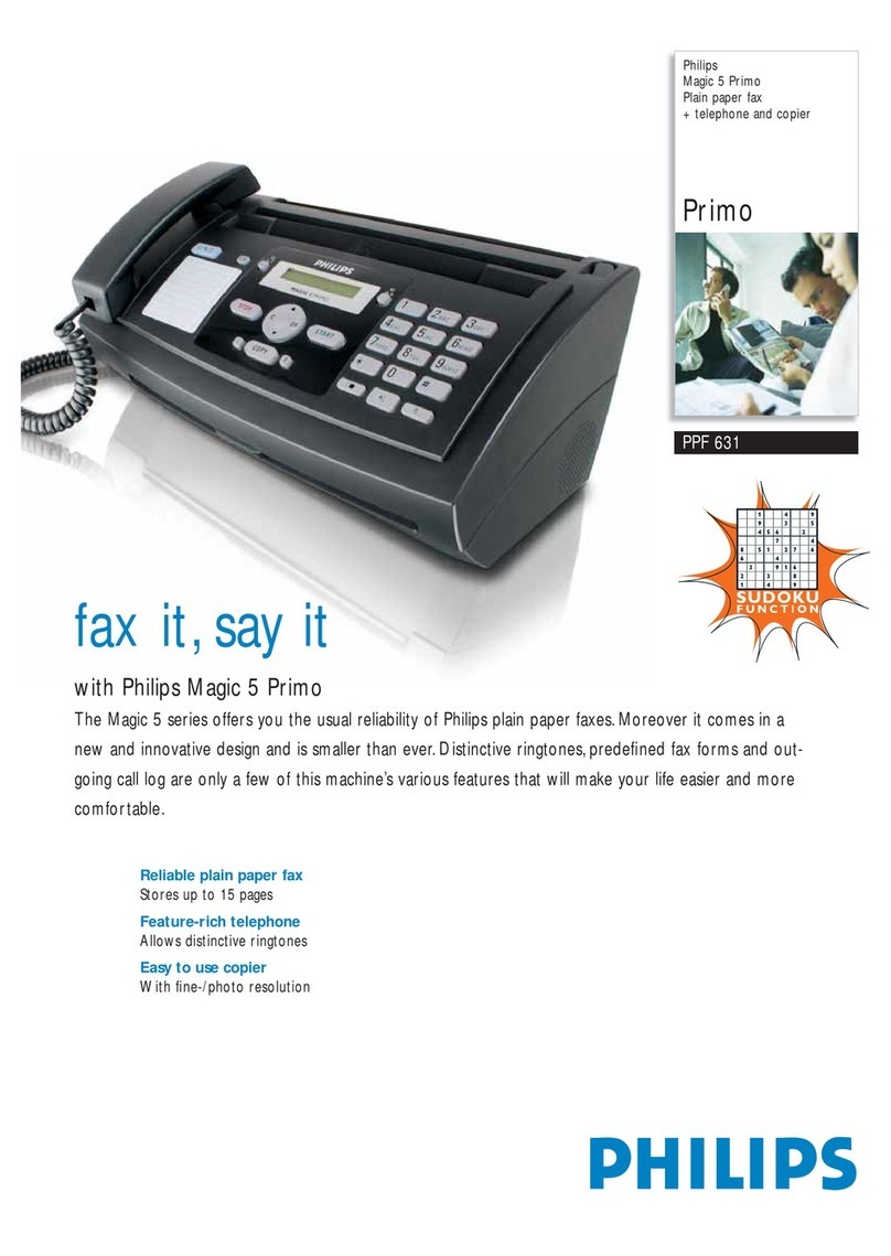Philips MAGIC 5 ECO PPF 631 Specifications
