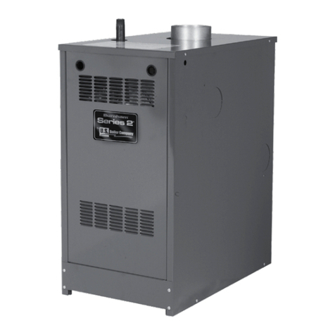 U.S. Boiler Company B series 2 Installation, operating and service instructions