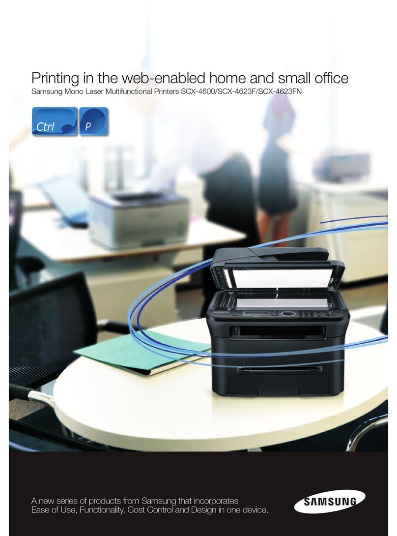 Samsung SCX-4600 Series User manual