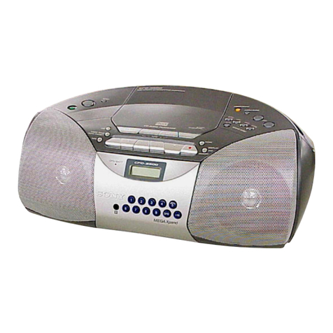 Sony CFD-S400 User manual
