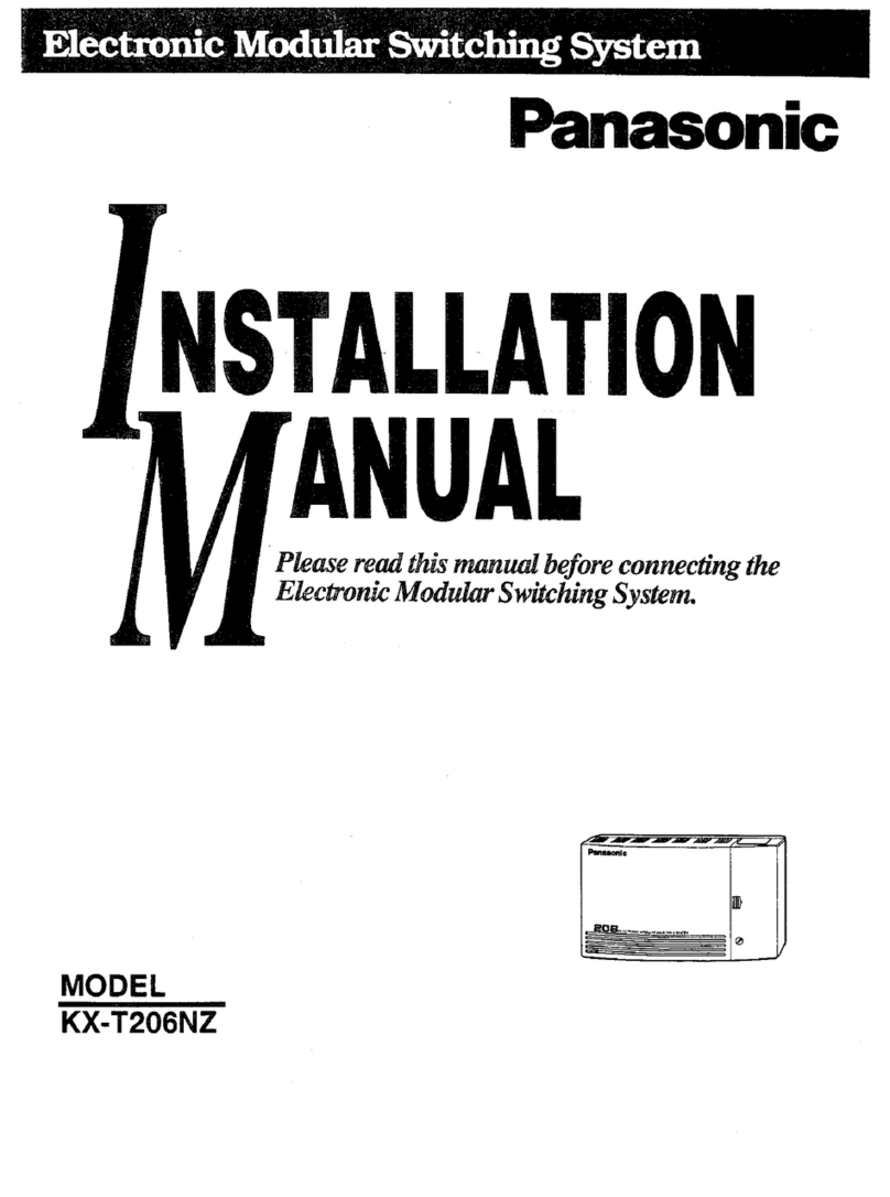 Panasonic KX-T206NZ User manual