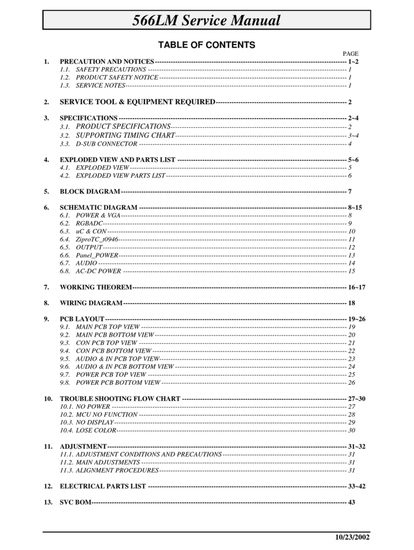 LG 566LM User manual