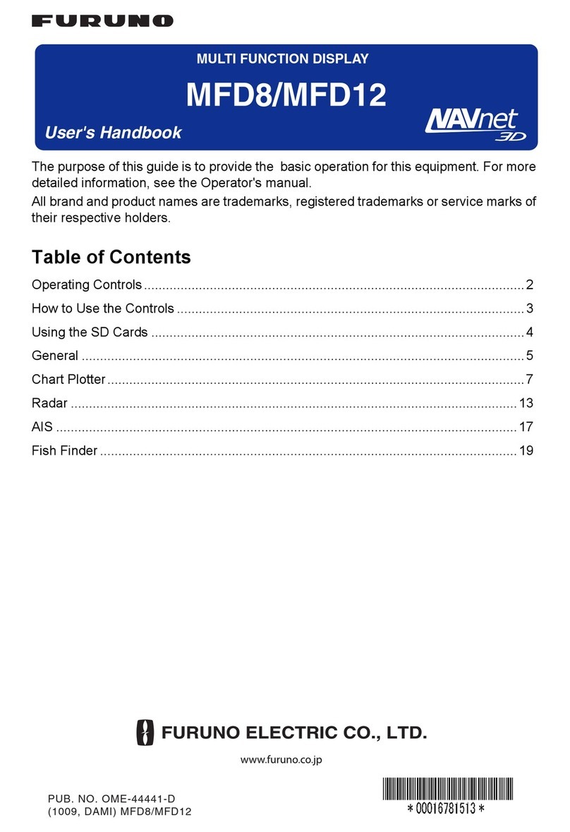Furuno MFD8 Instruction Manual
