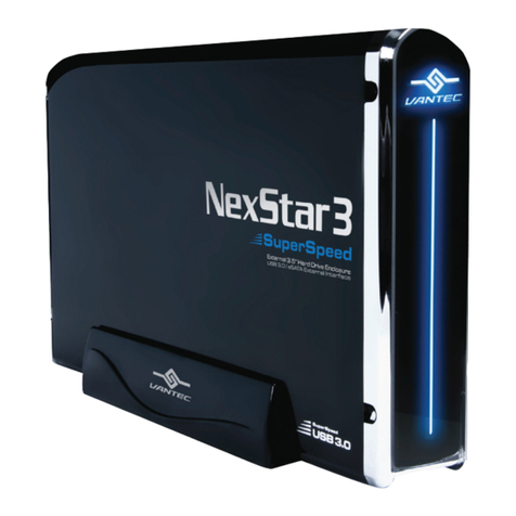 Vantec SuperSpeed NexStar 3 user manual Vantec SuperSpeed NexStar 3 user manual