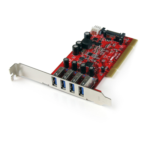 StarTech.com PCIUSB3S22 User manual