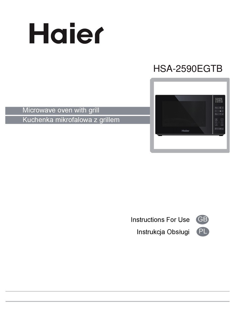 Haier HSA-2590EGTB Instructions for use