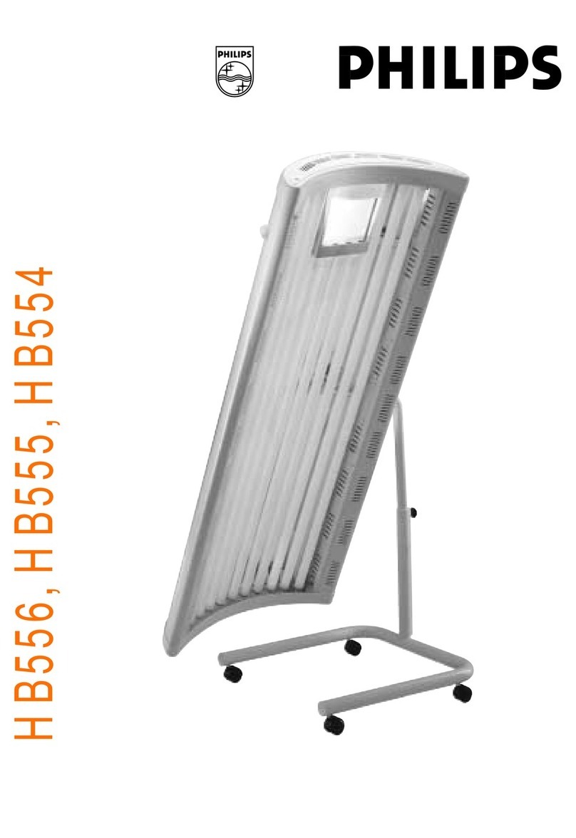 Philips Suncare HB556 owner's guide