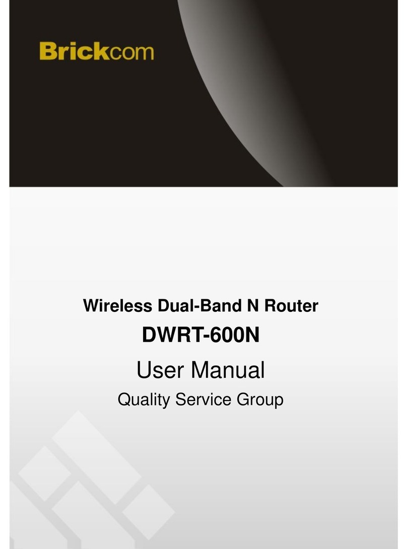 Brickcom DWRT-600N user manual