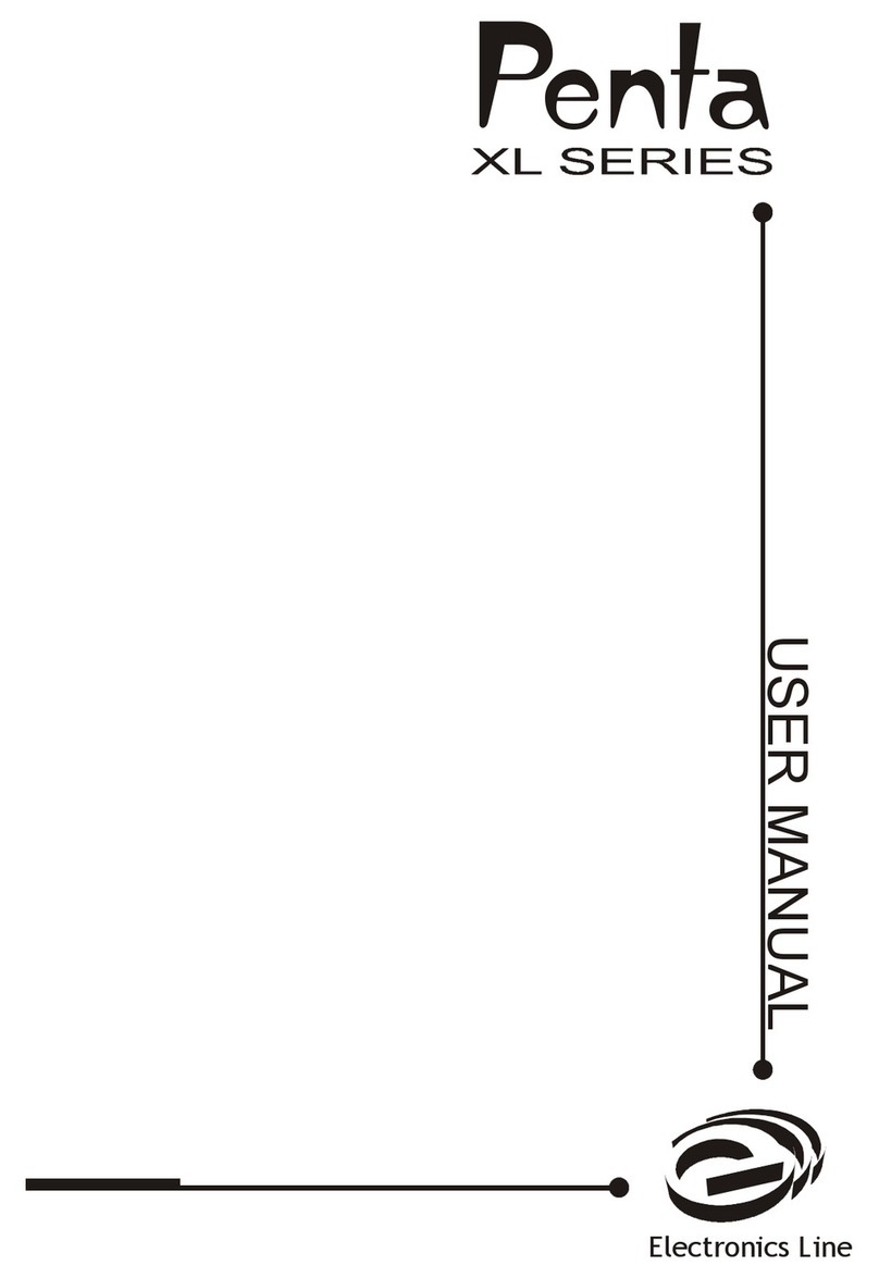 Electronics Line Penta XL series user manual Electronics Line Penta XL series user manual