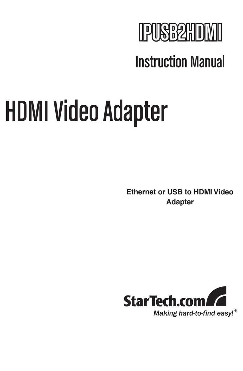 StarTech.com IPUSB2HDMI User manual StarTech.com IPUSB2HDMI User manual