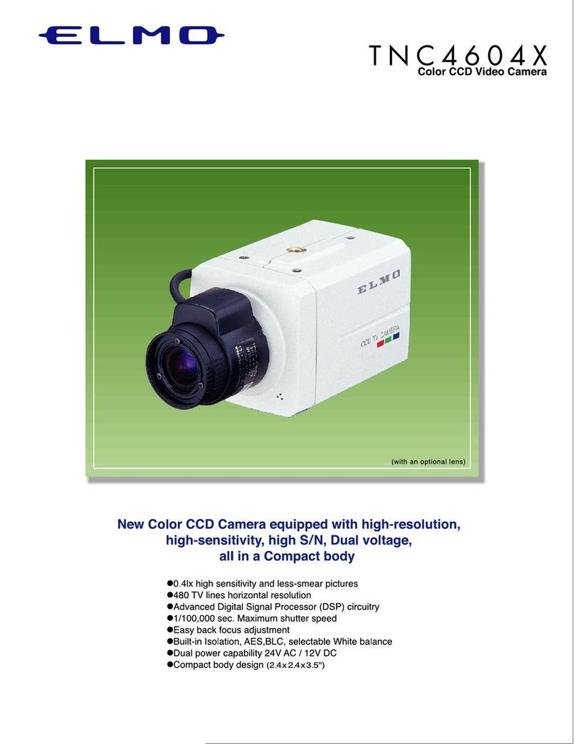 Elmo TNC4604X Specifications