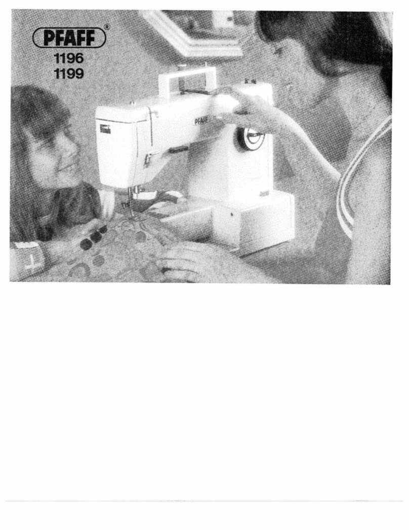 Pfaff 1196 User manual