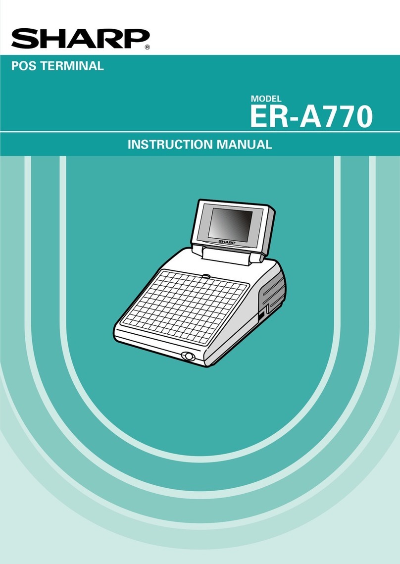 Sharp ER-A770 User manual