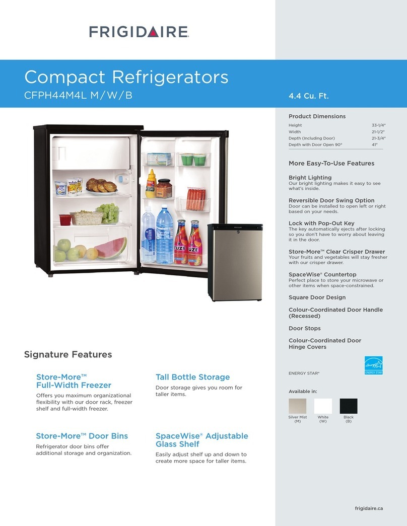 Frigidaire CFPH44M4L M User manual Frigidaire CFPH44M4L M User manual