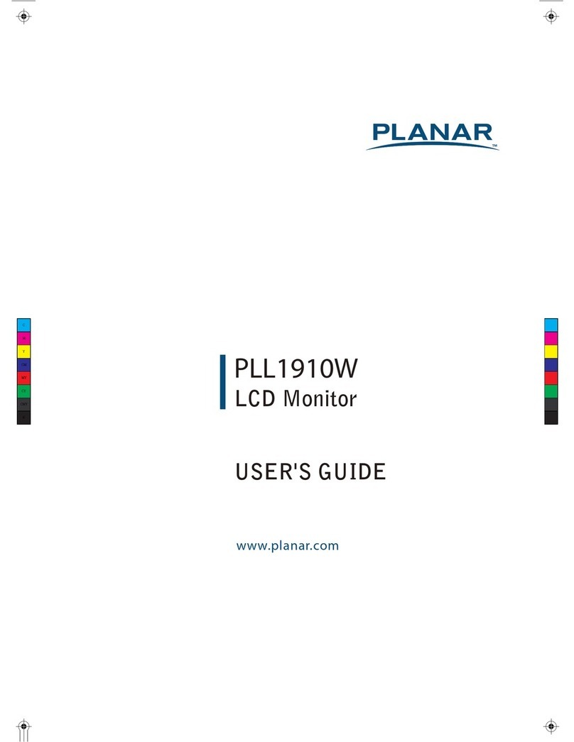 Planar PLL1910W User manual