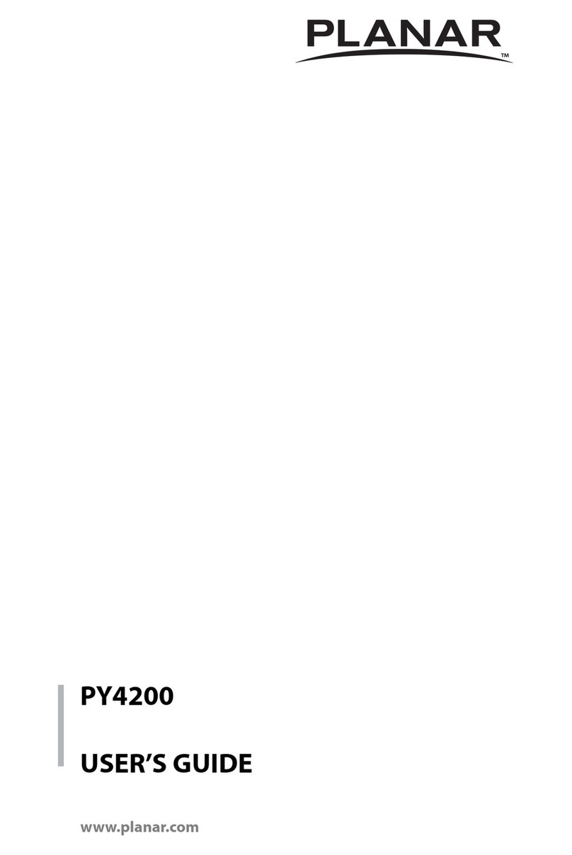 Planar PY4200 User manual
