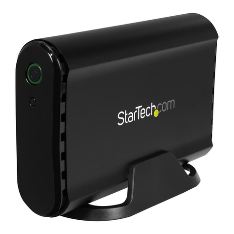 StarTech.com InfoSafe UNI3510U2EB User manual StarTech.com InfoSafe UNI3510U2EB User manual