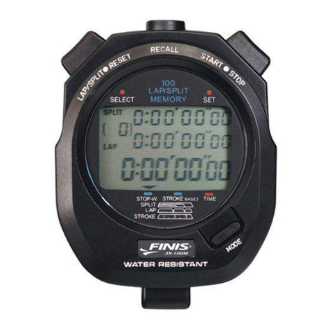FINIS 3X-100M instructions