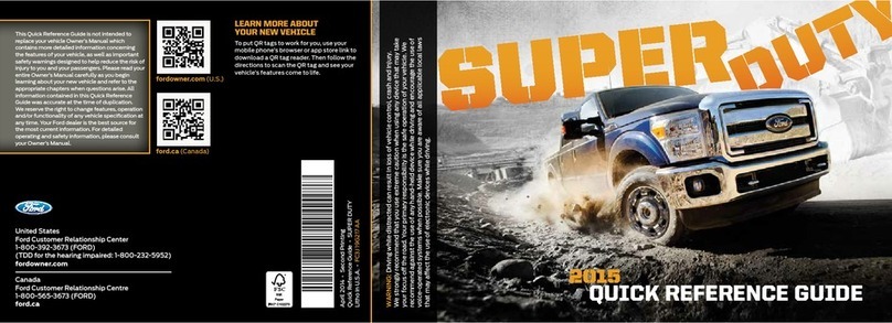 Ford SUPER DUTY 2015 User manual