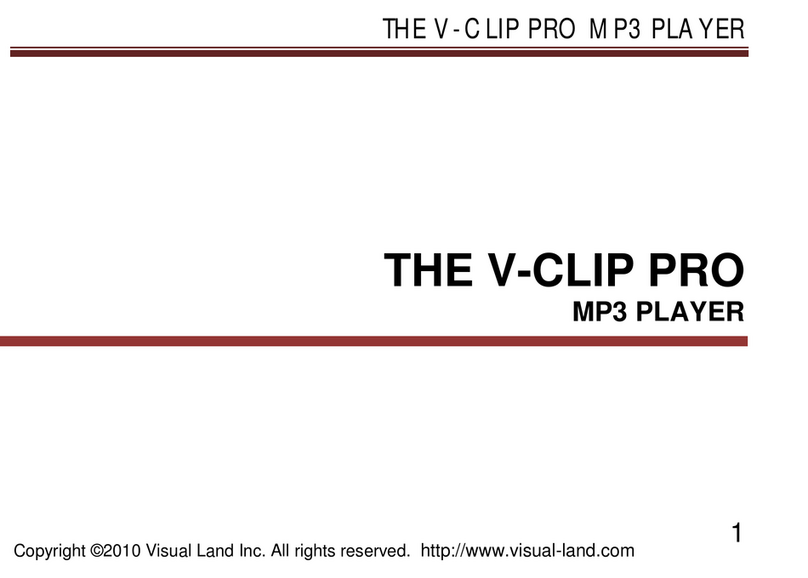 Visual Land THE V-CLIP PRO User manual