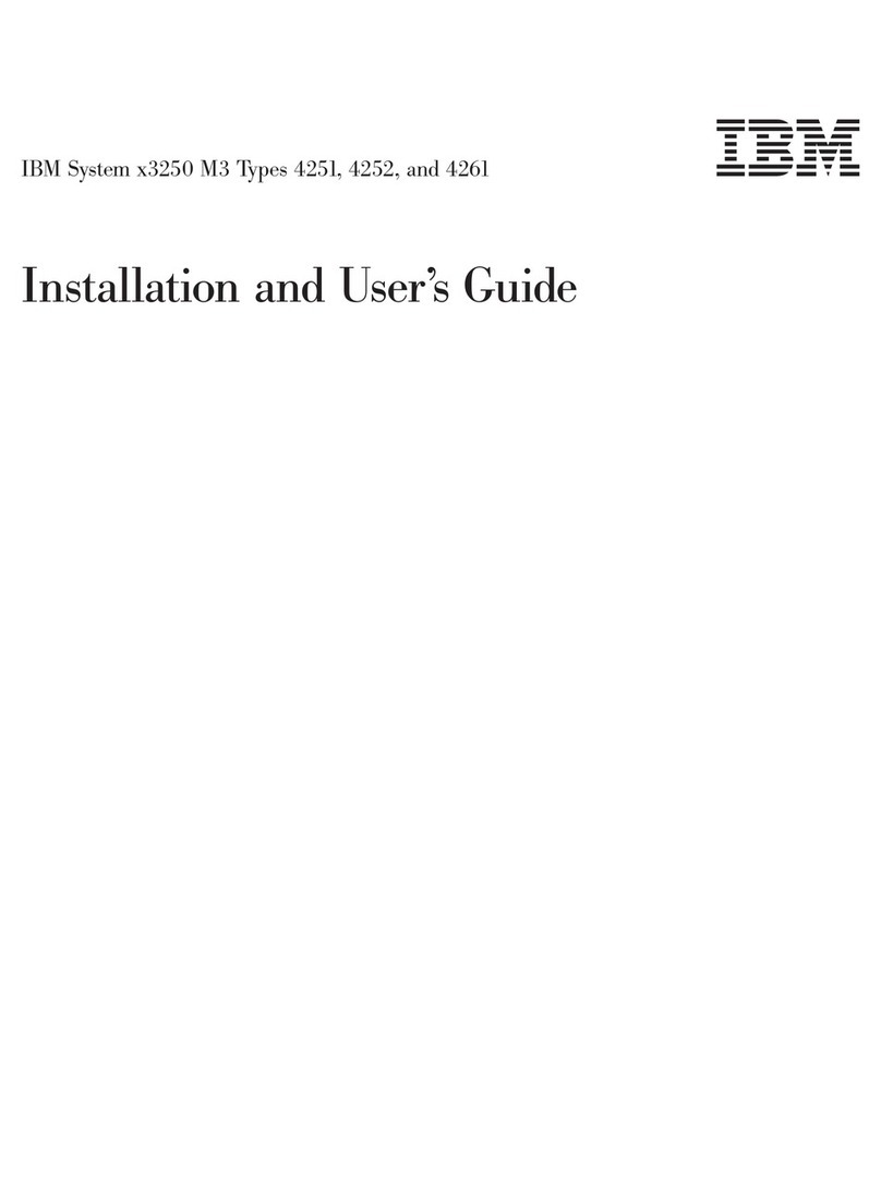 IBM System x3250 M3 Type 4251 User manual
