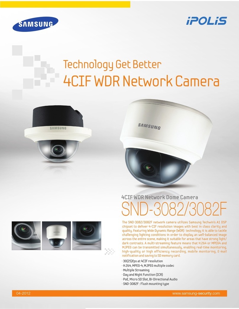 Samsung iPolis SND-3082 Specifications