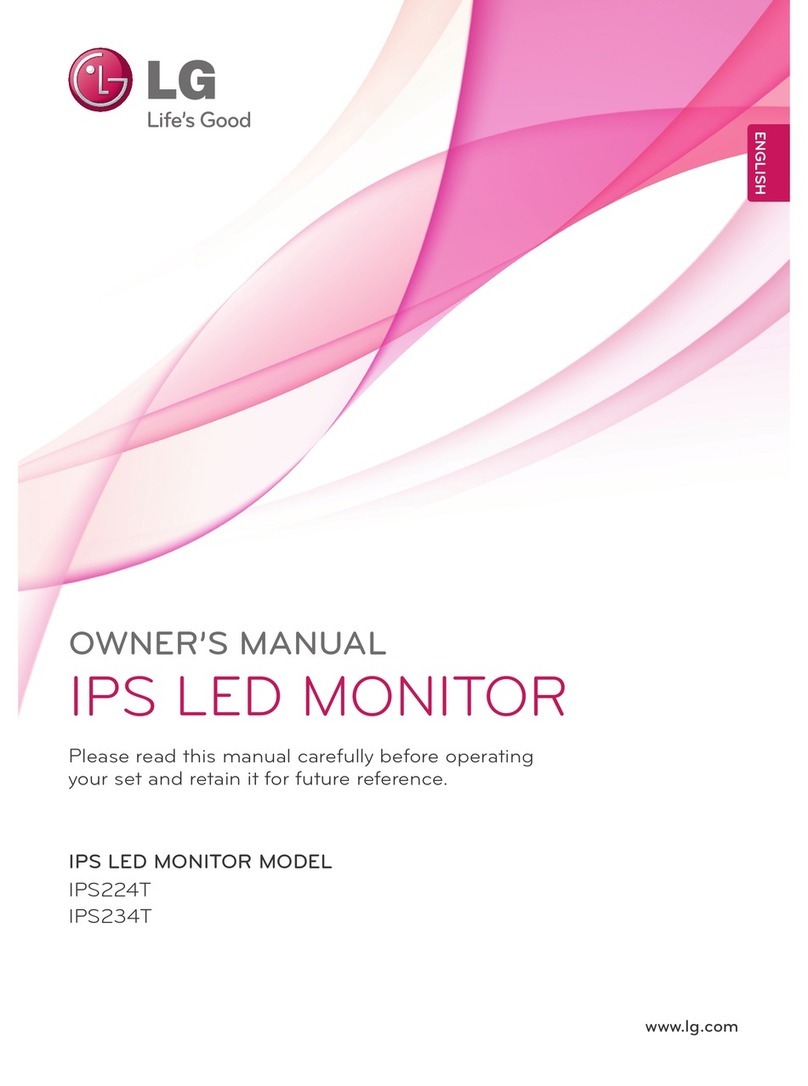 LG IPS224T User manual