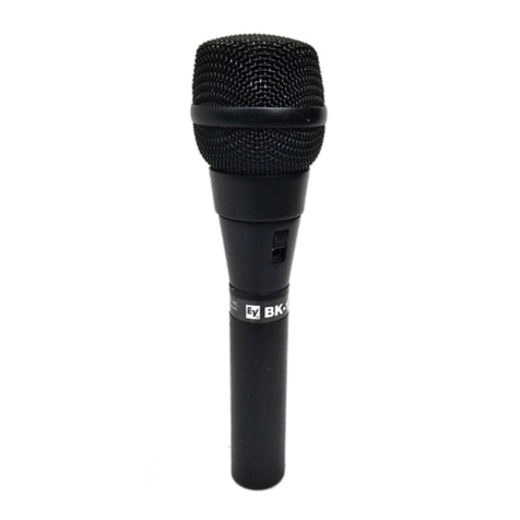 Electro-Voice BK-1 User manual Electro-Voice BK-1 User manual