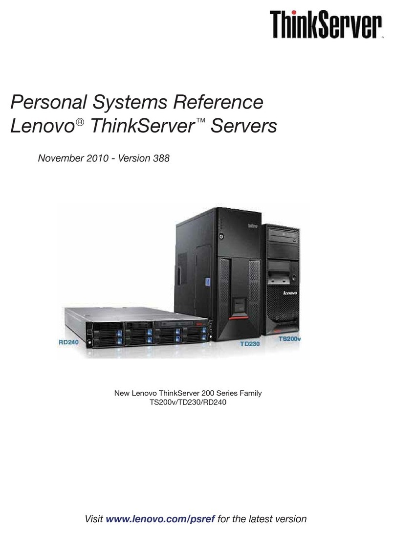 Lenovo ThinkServer TS200v User manual